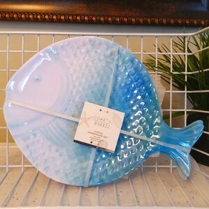 ⭐️Coastal Breeze 4-Piece Dinnerware Set - NWT!